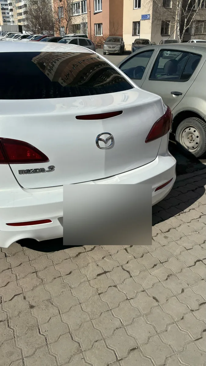 Mazda 3 II (BL) Рестайлинг, 2013