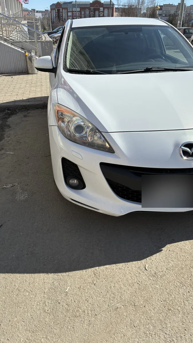Mazda 3 II (BL) Рестайлинг, 2013