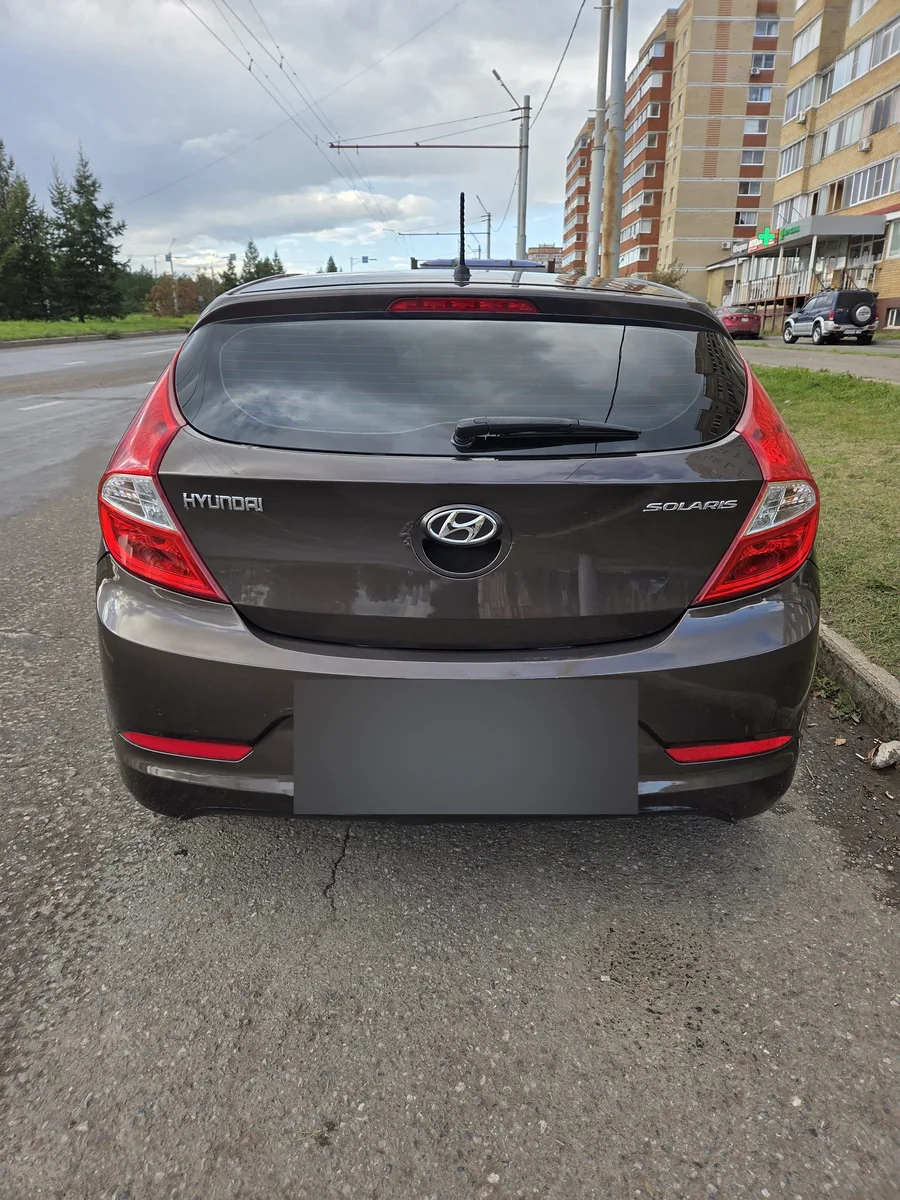 Hyundai Solaris I Рестайлинг, 2014