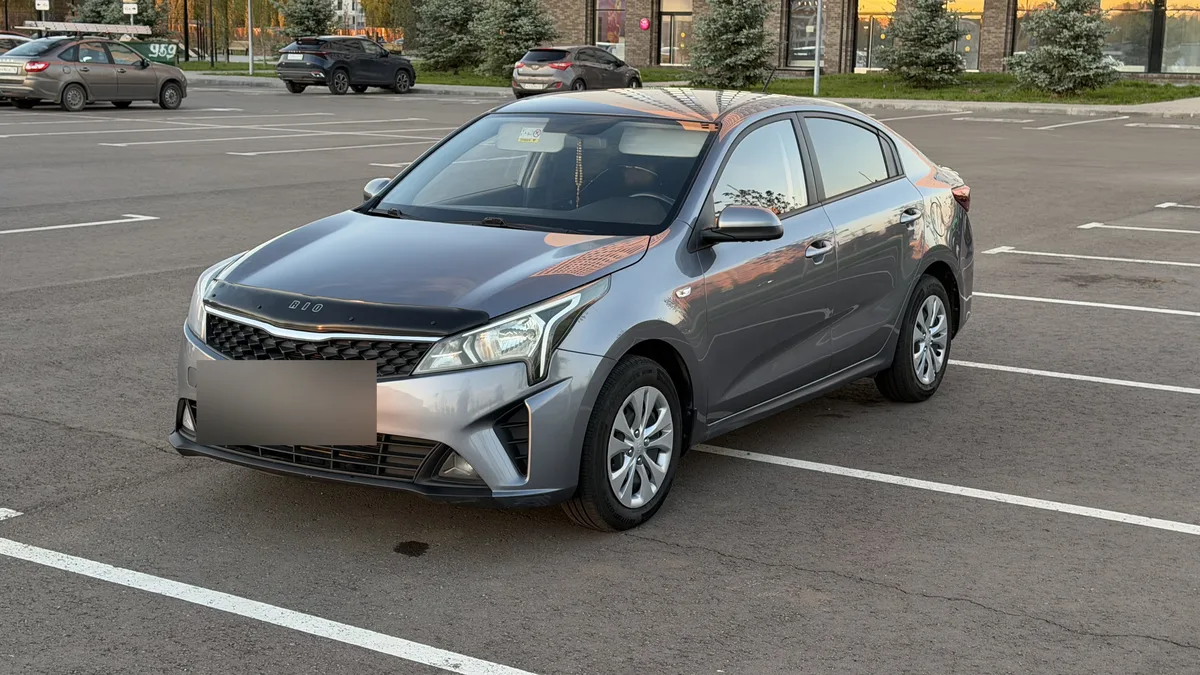 Kia Rio IV Рестайлинг, 2020
