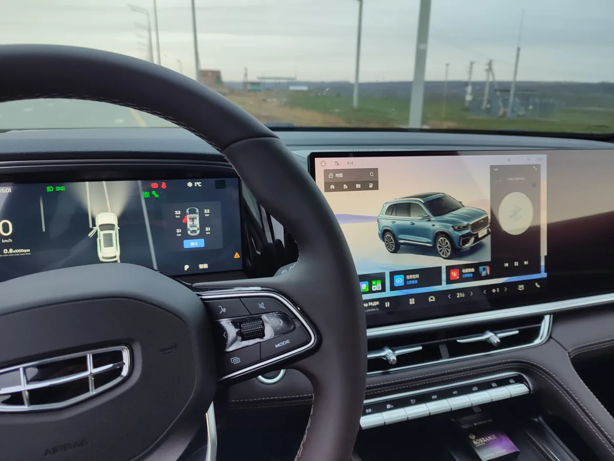 Geely Haoyue L I Рестайлинг, 2025