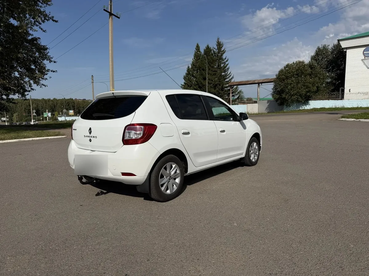 Renault Sandero II Рестайлинг, 2019