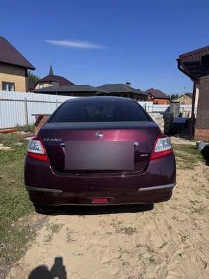 Nissan Teana II (J32) Рестайлинг, 2012